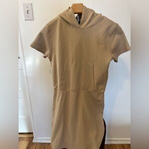 Kids forever 21 sweater dress tan